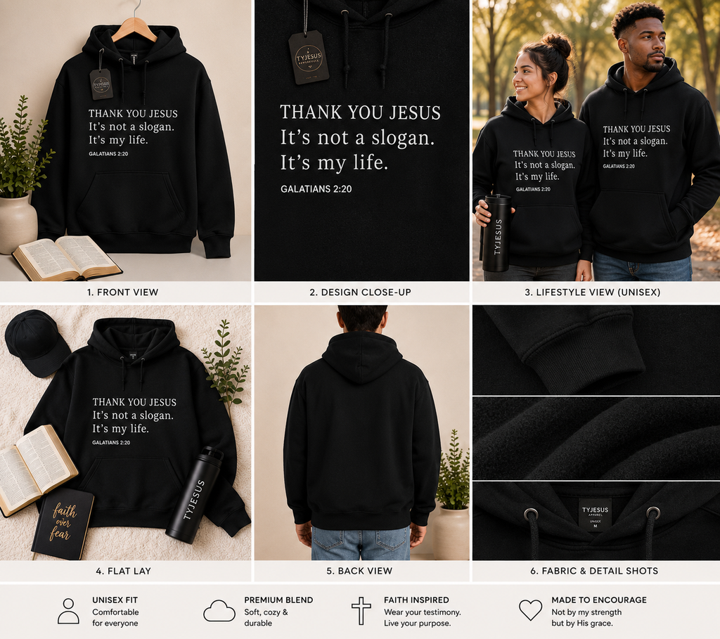 Thank You Jesus Hoodie