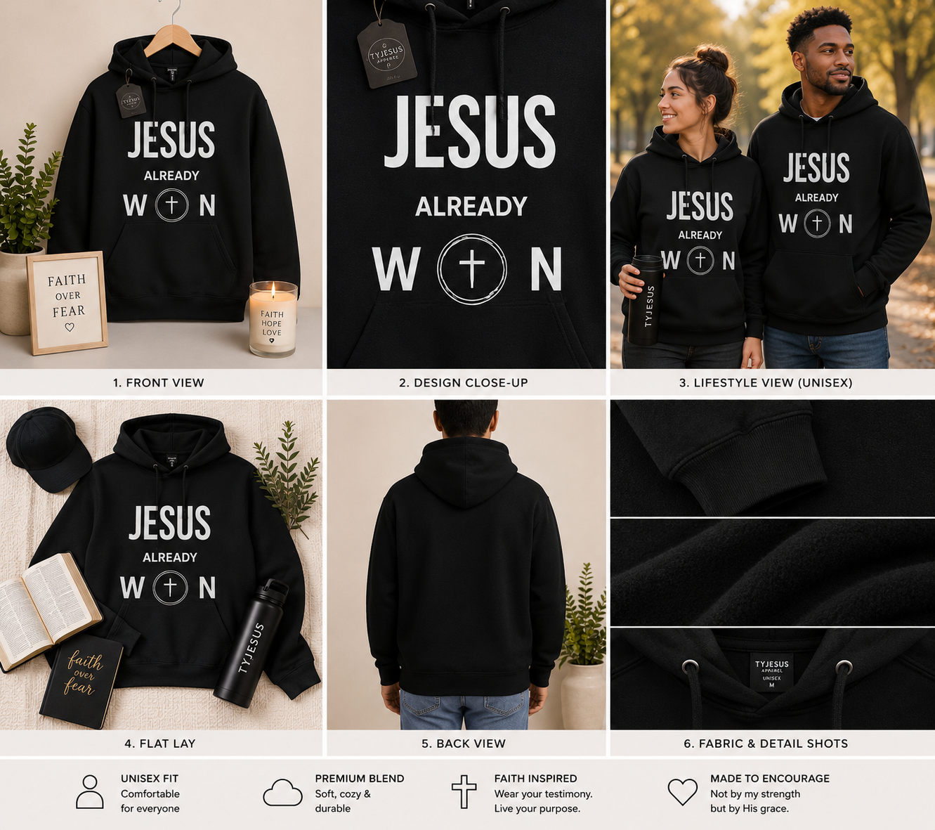 Jesus Already Won Hoodie