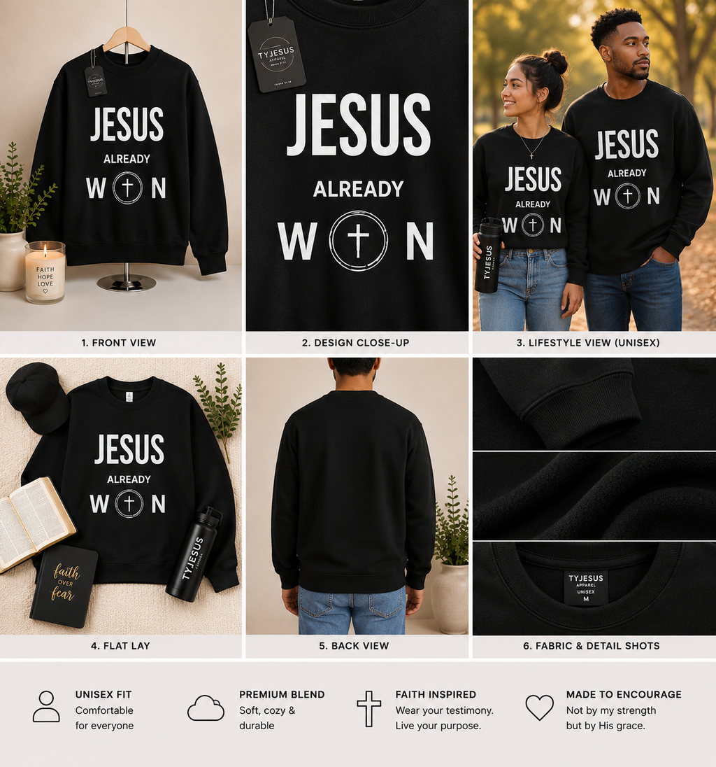 Jesus Already Won Sweatshirt